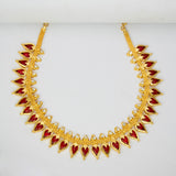 Elegant Kerala Traditional Gopi Design Necklace