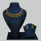 Victorian Antique Emerald Stone Necklace Set
