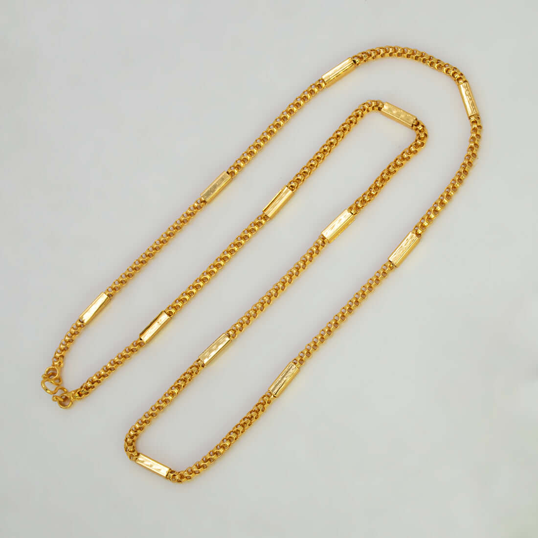 Classic Gold Plated Box Mersal Chain