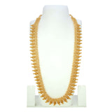 Elegant Gold Plated Net Mango Long Haram