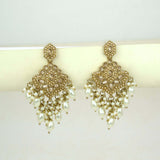 Fashion-Drop-White-Beaded-Earrings