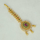 Gold-Plated-CZ-Teardrop-Filigree-Maang-Tikka-Wbg