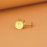 Gold-Plated-Coin-Stud-Earrings1