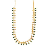 South Indian Gold Plated Designer Nagapadam Long Chain Mala