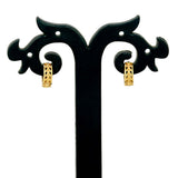 Gold-Plated-Engraved-Huggie-Hoop-Earrings-Dmo