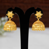 Traditional Gold Plated Filigree Jhumka Earrings