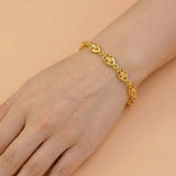 Stylish Gold Foamed Designer Bracelet For Women