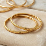ed- Medium-Light weight Pipe Bangles