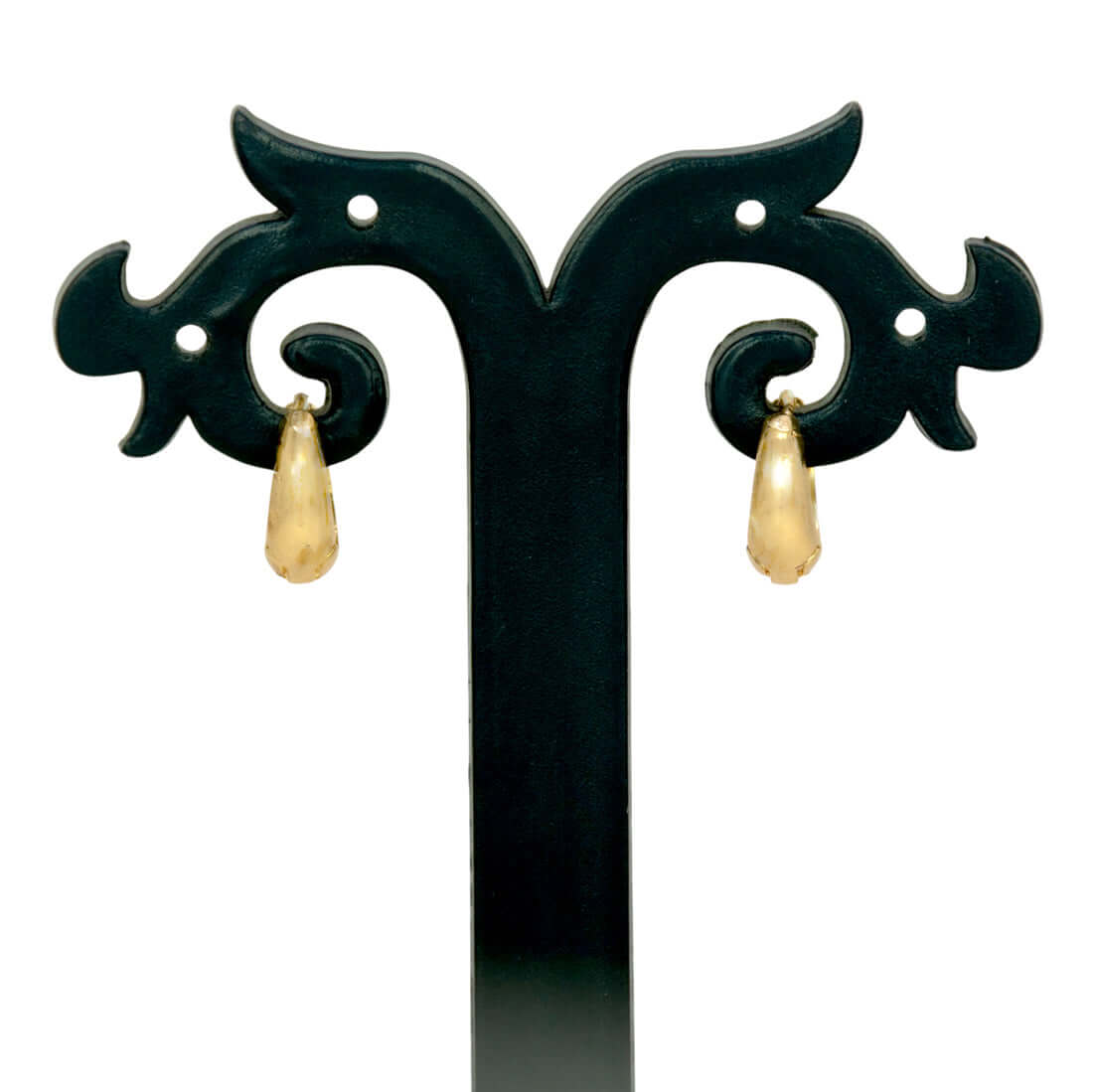 Gold-Plated-Sleek-Huggie-Hoop-Earrings