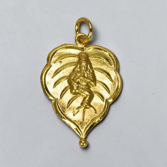 Gold Plated Traditional Baby Krishna Alila Pendant