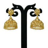 Gold-plated-medium-umbrella-jhumka-dmo