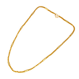 Gold Plated Box Savitham Short Chain- 18 Inch