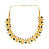 Traditional Gold Plated Lakshmi Mango Palakka Choker