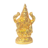 Gold Plated Very Small Lakshmi Idol