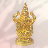Gold Plated Very Small Lakshmi Idol