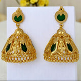 Stylish Kerala Traditional Nagapadam Jhumka Earrings