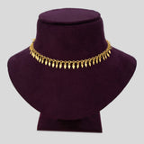 Gold Plated Link Chain 1-Line Elakkathali Necklace