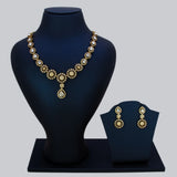 Victorian Party Wear CZ Stone Necklace Set