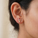 Cute Stone Studs for Second Lobe, Nose & Kids