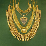 Kerala Bridal Gold-Plated Imitation Jewellery Set