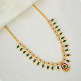 Kerala Traditional Nagapadam Necklace - 11 Stones - K Supreme