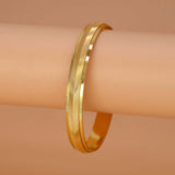 Stylish Designer Gold Plated Gent's Bangle