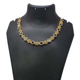 Stylish Black CZ's Premium Fashion Floral Necklace