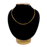 Stylish Gold Plated Unisex Thin Curb Link Chain