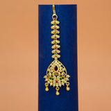 Traditional-Gold-Plated-CZ-Peacock-Maang-Tikka-Dmo