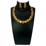 antique-matte-floral-square-stone-sufi-necklace-set