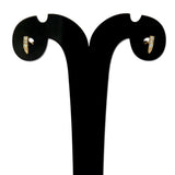 Dainty Gold Plated CZ Second Studs - K Supreme