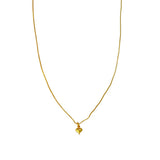 Delicate Gold - Plated Heart Pendant Necklace - K Supreme