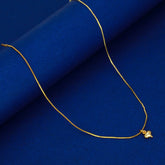 Delicate Gold - Plated Heart Pendant Necklace - K Supreme