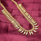 Designer Gold Plated Jasmine Buds Bridal Long Chain - K Supreme