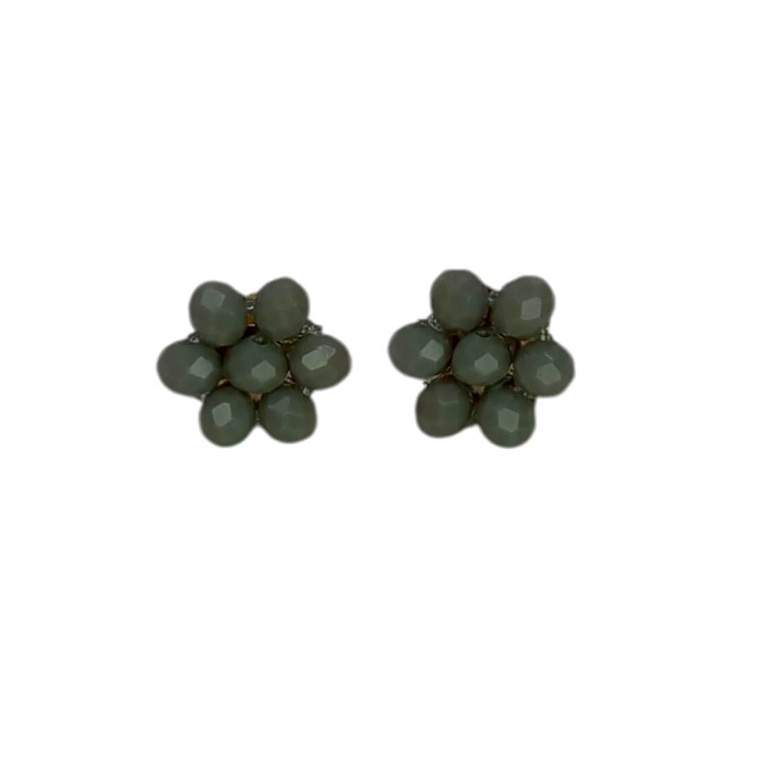Elegant Fashion Crystal Flower Ear Studs - KSupreme