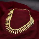 Elegant Gold Plated Kerala Mullamottu Necklace