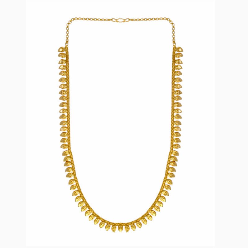 Expand Elegant Simple South Indian Bridal Mango Long Necklace - KSupreme