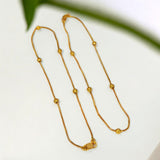 gold-plated-designer-beads-thin-box-chain-anklets