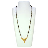 Gold Plated Peacock Pendant Mangalsutra Chain