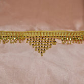 Gold Plated Stone Hip Chain/ Waist Belt/Oddiyanam
