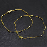 gold-plated-thin-golden-beads-link-chain-anklets