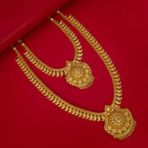 Gold Plated Traditional Bridal Necklace Set - KSupreme