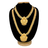 Gold Plated Traditional Bridal Necklace Set - KSupreme