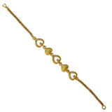 Gorgeous Heart Design Synthetic Stones Ladies Bracelet - KSupreme