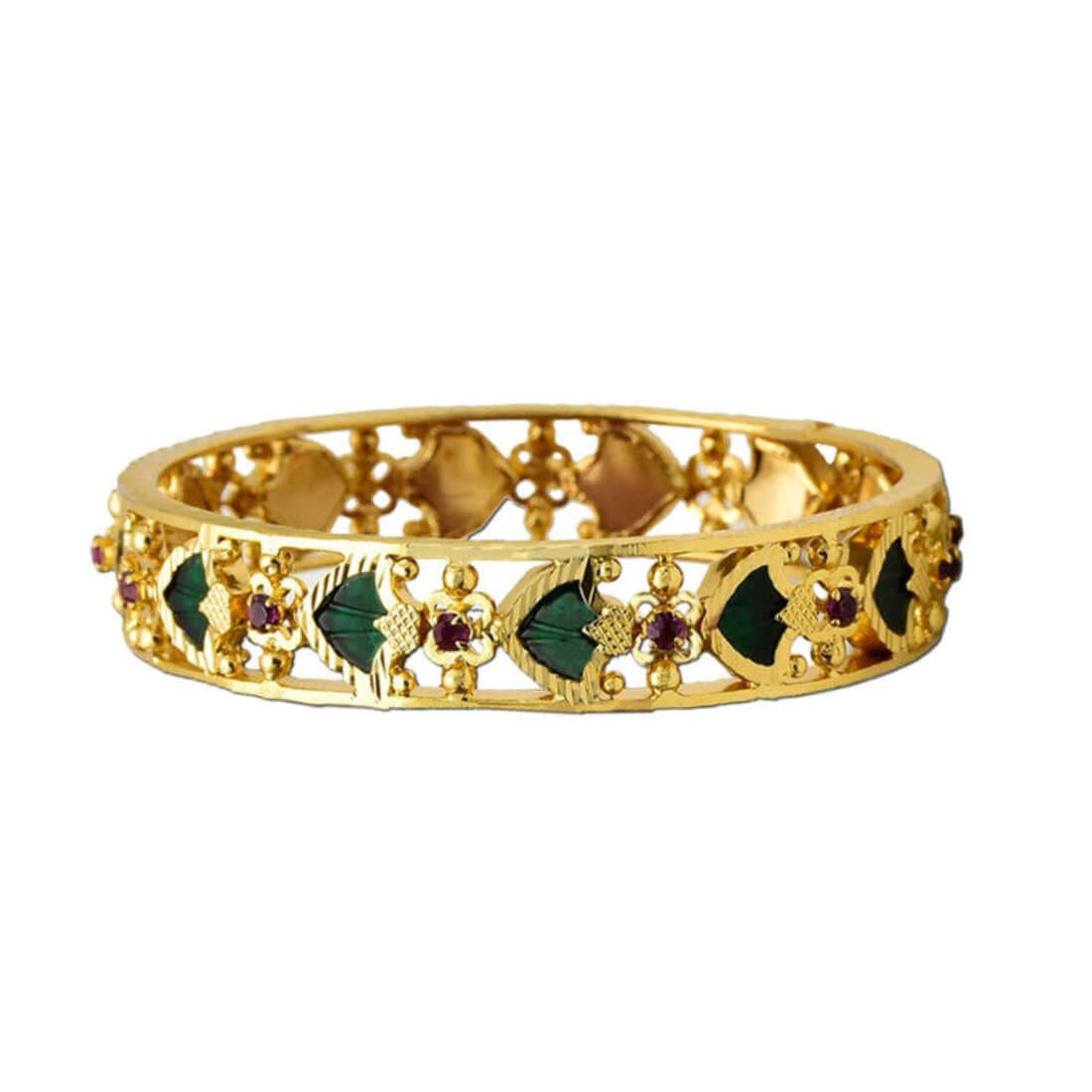 kerala-traditional-green-palakka-bangles