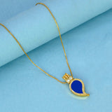 Kerala Traditional Medium Gold - Plated Mango Pendant - K Supreme