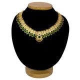 Kerala Traditional Nagapadam CZ Stone Choker Necklace - K Supreme