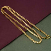 Micro Gold Plated Designer Ladies Hearts Chain