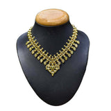 Gold Plated Modern Classic Design Bridal Necklace