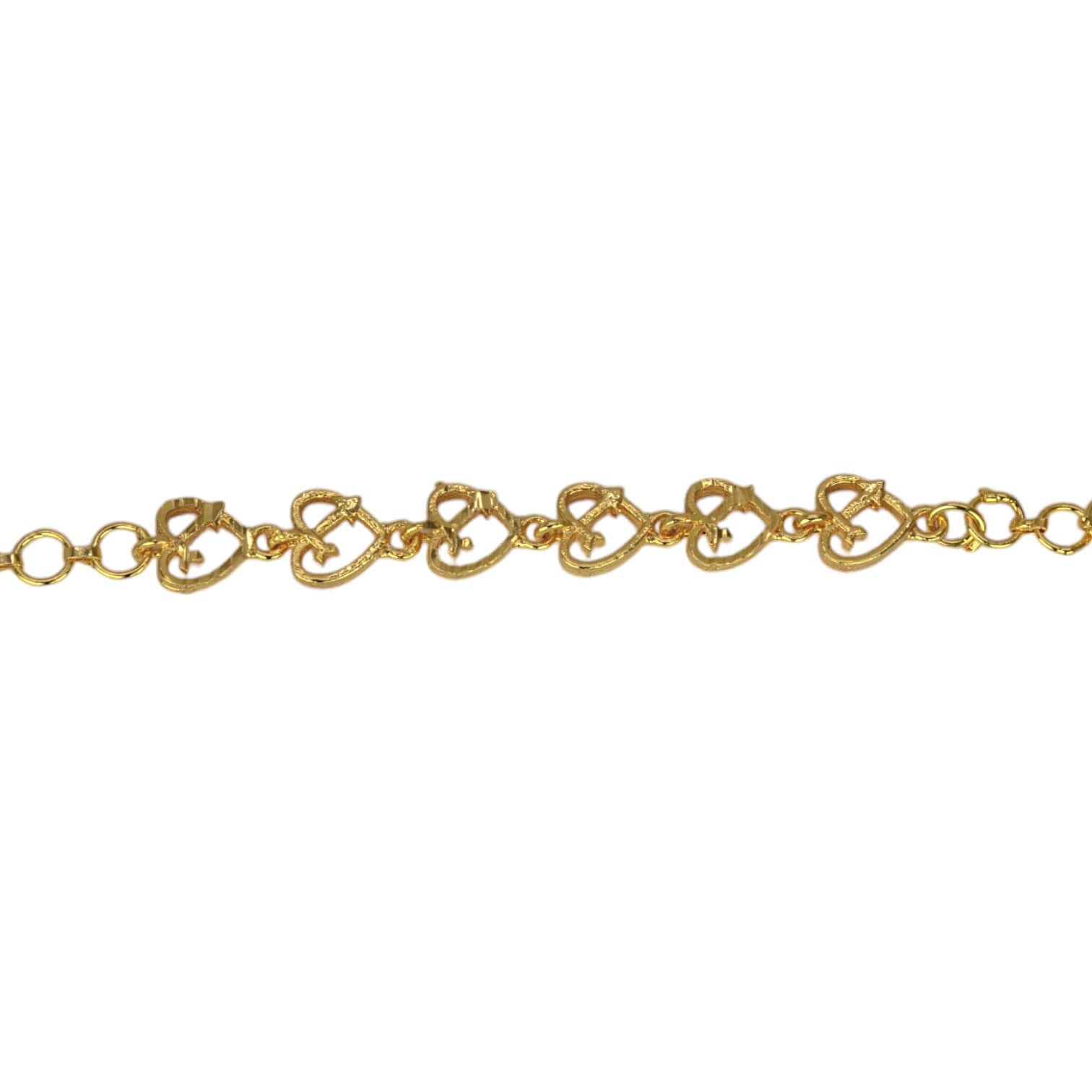 Ravishing Heart and Arrow Design Ladies Bracelet - KSupreme